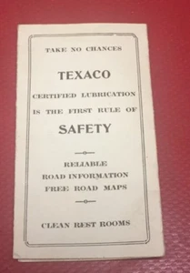 Texaco Belland Havre Montana 1936 guía de bolsillo de leyes de tráfico - Imagen 1 de 4