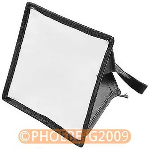 Portable 20x30 cm 20cm x 30cm Flash Diffuser Softbox Soft Box for Canon Nikon - Picture 1 of 1