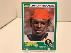 Markus Wheaton #401 RC 2013 Score NFL Football Pittsburgh Steelers - Picture 1 of 2