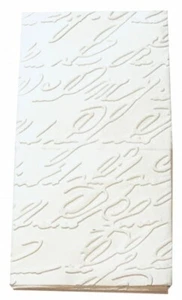 50 geprägte Taschentücher - große Schrift D-TT001 - Bild 1 von 1