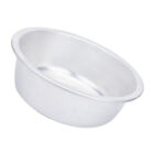 Aluminum Round Fruit & Veg Washing Bowl Heavy Duty Mirror Finish Dishwasher Safe