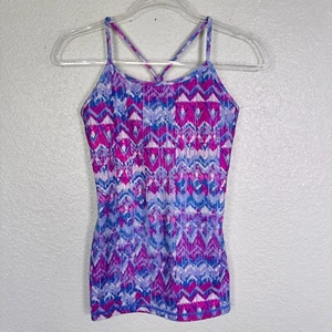 Ivivva Lululemon Power Y Tank Girls 14 Athletic Top Activewear Kids Gym Workout - Picture 1 of 10