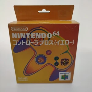 N64 Controller (Boxed) Yellow Japan Japanese - Picture 1 of 7