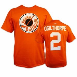 Syracuse Bulldogs Ogie Ogilthorpe Slapshot T-Shirt! 1977 Slap Shot Movie Tee