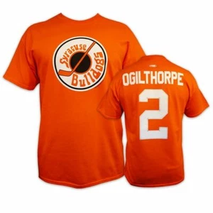 Syracuse Bulldogs Ogie Ogilthorpe Slapshot T-Shirt! 1977 Slap Shot Movie Tee - Bild 1 von 1
