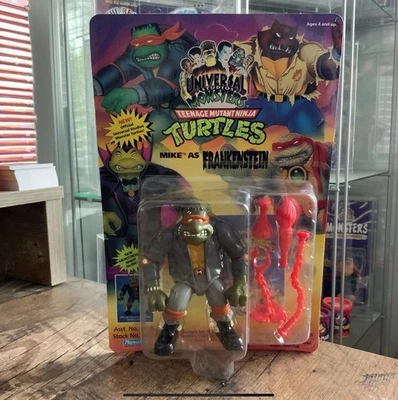 Playmates TMNT Mike As Frankenstein Action Figure Universal Monsters New Vintage - image 1 of 4