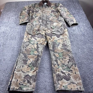 Vtg RedHead Coveralls XL Tall Advantage Camouflage Hunting Insulated Made USA - Picture 1 of 11