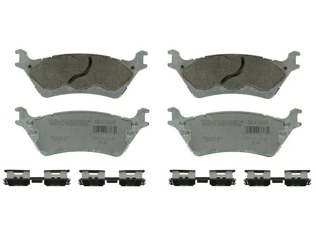 Rear Brake Pad Set For 2012-2018 Ford F150 2013 2014 2015 2016 2017 NQ629HJ - Image 1 of 1