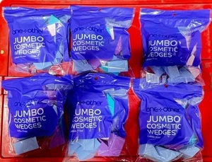 JUMBO COLORED COSMETIC WEDGES 15 COUNT LATEX FREE [6 PACK] 90 Total Wedges - Picture 1 of 1