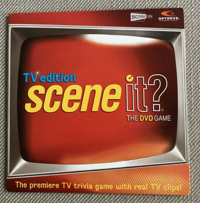 2004 TV Edition Scene It? game replacement DVD only parts ~ EXCELLENT - Image 1 of 2