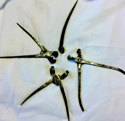 3 Civil war Era Musket Ball Molds. One Has Markings - Image 1 of 4