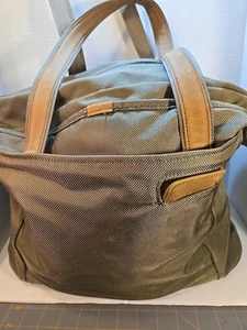 Briggs And Riley Baseline Large Weekender Style 256-7 Olive - Picture 1 of 11