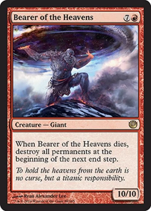 MTG English Bearer of the Heavens NM Foil Journey into Nyx - Image 1 of 1