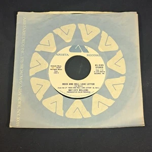Bay City Rollers "Rock And Roll Love Letter" 45rpm 7" Vinyl Record 1976 Arista - Imagen 1 de 6