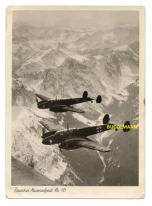 Foto AK Luftwaffe Zerstörer Messerschmitt Me 110 Bf110 - Bild 1 von 2