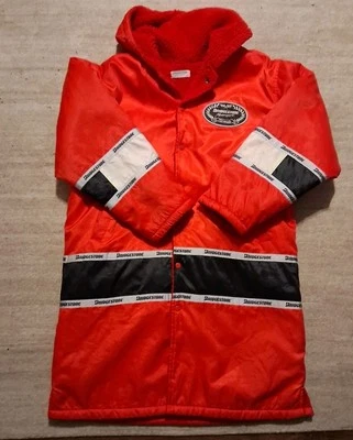 Abrigo Largo Sherpa Adulto Grande De Colección Bridgestone Formula Racing De Colección  Foto 1 de 4