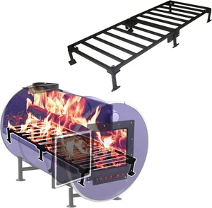 SONRET - Brennfassrost perfekt für 30-55 Gallonen Fass Metallfass - Bild 1 von 9