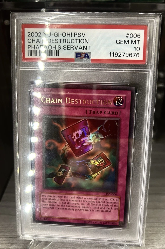 Yu-Gi-Oh! Chain Of Destruction PSV-006 PSA 10 - Image 1 of 1
