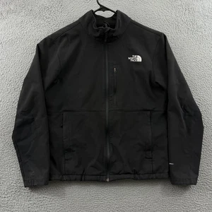 The North Face Apex Bionic Windwall Jacket Mens Medium Black Softshell Outdoor - Picture 1 of 14