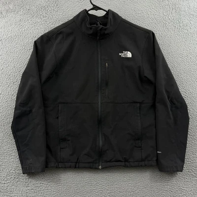 The North Face Apex Bionic Windwall Jacket Mens Medium Black Softshell Outdoor - Image 1 of 4