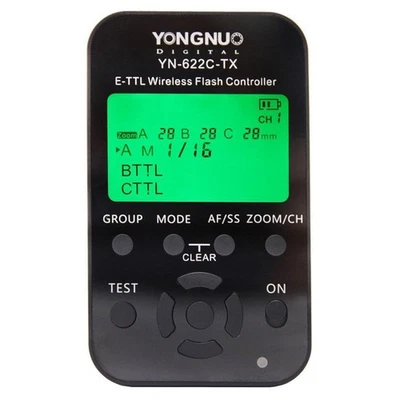 Yn622c Tx Wireless Flash Trigger Transmitter For Canon Cameras With Usb Port - Image 1 of 4