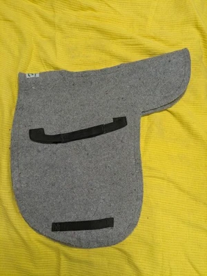 Almohadilla de silla de montar de doma inglesa gris diamante Foto 1 de 4