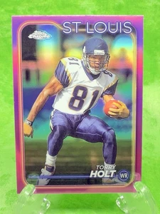 Torry Holt - Pink Refractor - 2024 Topps Chrome Football #102 St Louis Rams - Bild 1 von 11