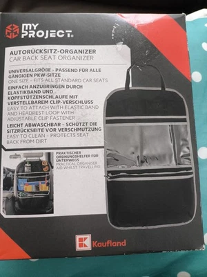 Auto Rücksitztasche Rückenlehnentasche Organizer KFZ  Sitzschutz - Bild 1 von 2