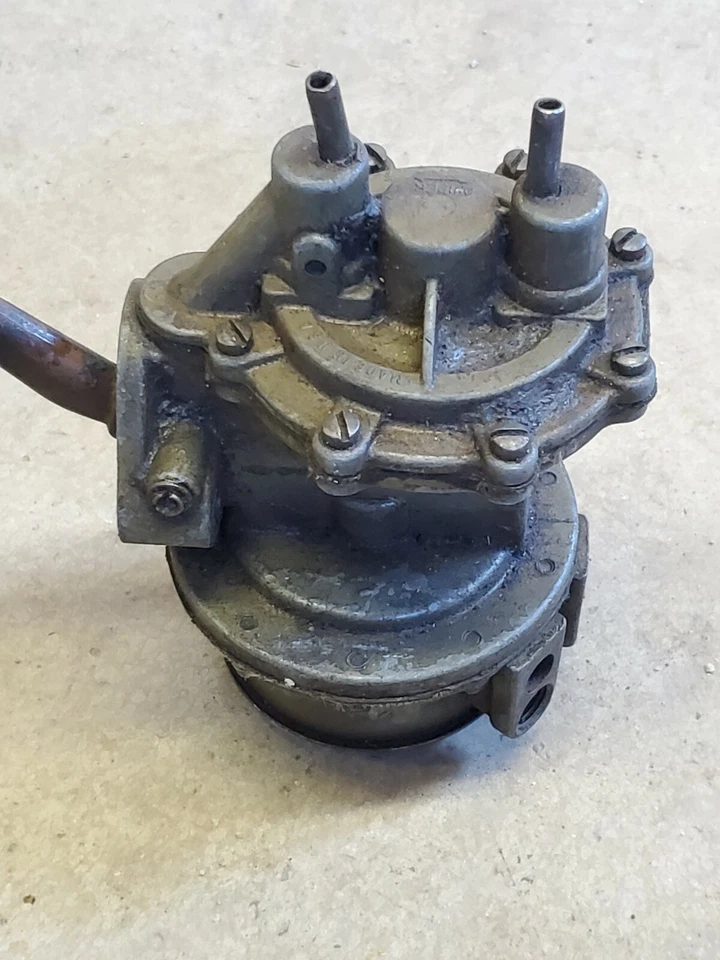 1957 Pontiac 347 Dual Action Fuel Vacuum Pump # 4417 Cheiftan Star Chief Safari  - Image 1 of 4