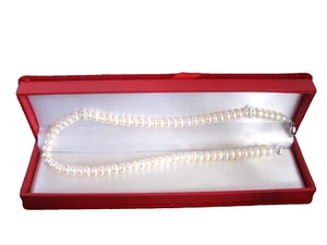 Vintage freshwater cultured pearls necklace with original box - Bild 1 von 6