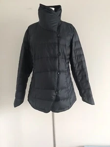 NAU DOWN BUTTONS FRONT LONG SLEEVE ZIP POCKETS SOFT JACKET SIZE M - Picture 1 of 11