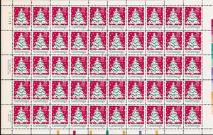Christmas Tree Mint Sheet of 50 Stamps, Scott #2515, MNH, Free Shipping! Nice! - Picture 1 of 1