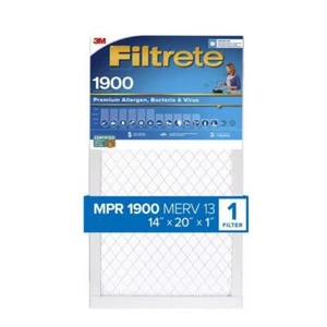 Filtro de aire de alérgenos plisado 3M UA05DC-6 20 Hx14 Wx1 pulgadas de profundidad (Pack de 4) - Imagen 1 de 4