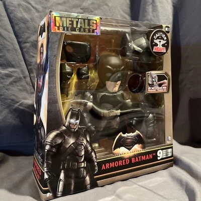 Metals Die-Cast Metal Batman V Superman Armored Batman NEW in SEALED BOX  - Image 1 of 2