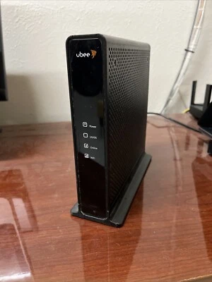 Ubee DDW365 Wireless Docsis 3.0 Cable Modem Router Gateway Model: DDW365 - Image 1 of 2