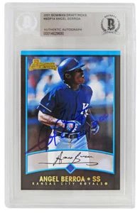 Angel Berroa autographed 2001 Bowman Rookie Card BDP14 w/ROY 2003- (Beckett) - Picture 1 of 2