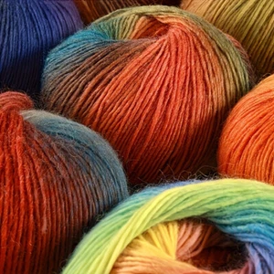 Sale 1 Ball X 50gr Soft Cashmere Wool Colorful Rainbow Wrap Shawl Hand Knit Yarn - Picture 1 of 32