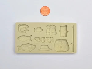 ANGELMOTIVFORM, Vatertag Tortendekoration, Fondantform, Harzform, - Bild 1 von 2