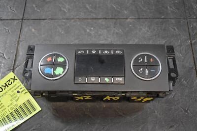 2007 - 2009 GMC Sierra 3500HD Dual Zone Auto Temp Control Panel HAC 25869948 - Image 1 of 3