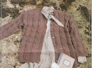 Ladies Knitting Pattern Jacket/Cardigan copy 12 ply - Picture 1 of 2