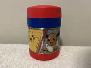 Thermos Pokémon 10oz FUNtainer Food Jar Red Hot or Cold Pikachu, Eevee, Squirtle - Picture 1 of 5