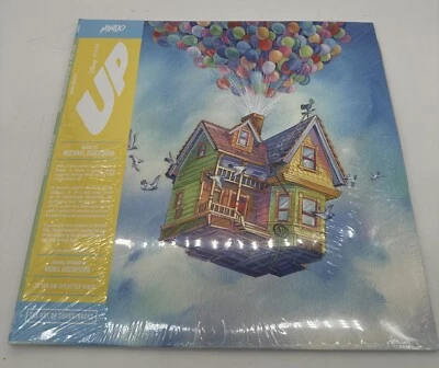 New Sealed UP Soundtrack OST 2xLP Splatter Vinyl Record Mondo Disney Pixar  - Image 1 of 4