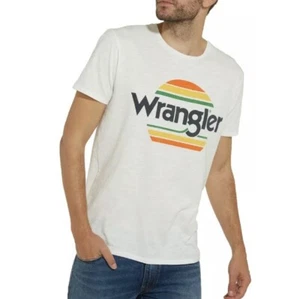 Camiseta Wrangler Sun Logo Festival Para Hombre Talla XLarge Camiseta Mangas Cortas - Imagen 1 de 3