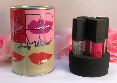 New NARS Andy Warhol Lip Gloss Set of 5 Larger Than Life Confetti 11 oz / 3.5 g - Image 1 of 4
