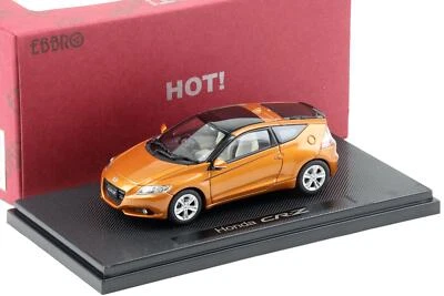 1:43 Ebbro Honda Cr-Z 2010 Arancione Metallizzato - Immagine 1 di 3