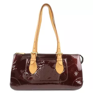 Authentic Louis Vuitton Monogram Vernis Rosewood Avenue Hand Bag M93510 Used F/S - Picture 1 of 22
