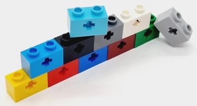 LEGO 5 x Stein Steine Lochstein Kreuzloch Achs 1x2 Farbe auswählen TOP - Bild 1 von 2