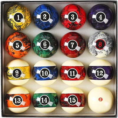 Billiard Balls Pool Balls Billiard Set |Similar to Phenolic Resin Billiard Balls
