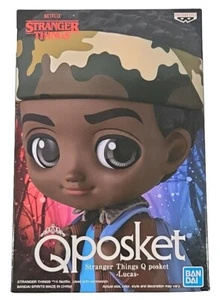 Banpresto Netflix Stranger Things Lucas Figurine Q Posket 13cm Bandai - New! - Picture 1 of 12