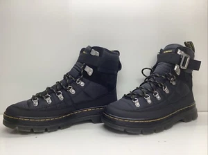 UNISEX DR MARTENS ARBEIT WANDERN STOFF SCHWARZ STIEFEL GRÖSSE 9 HERREN 10 DAMEN - Bild 1 von 10